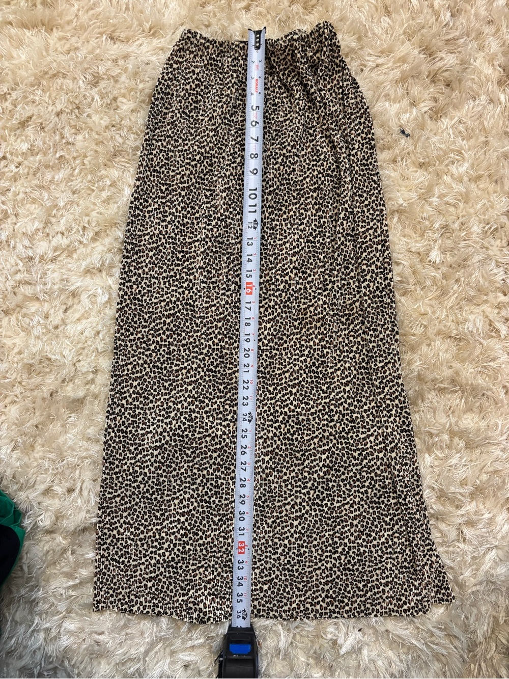 Leopard Print Straight Maxi Skirt - Picture 2 of 5
